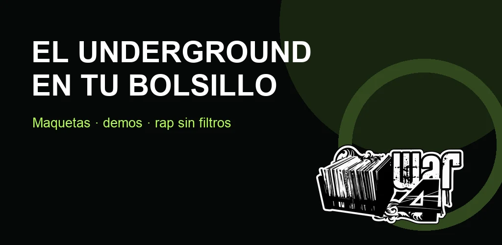 WAR4: el underground en tu bolsillo. Maquetas, demos y rap sin filtros